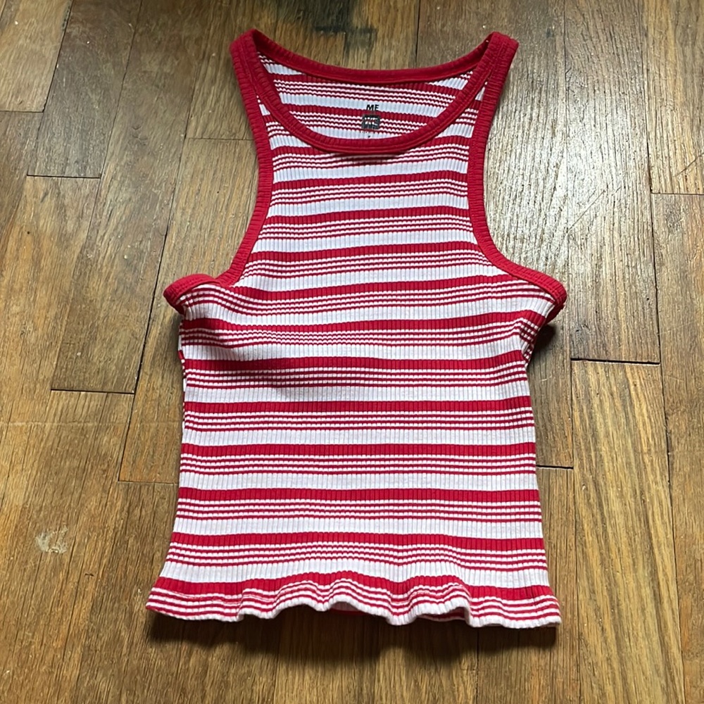 me to we (pacsun) striped tank top